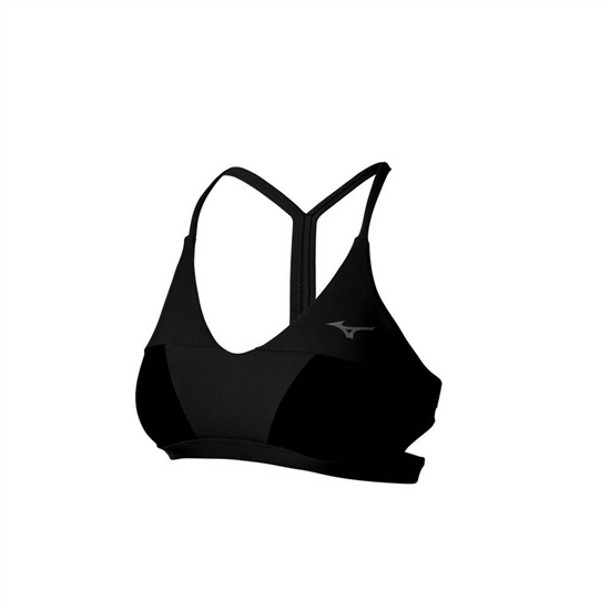 Black Mizuno April Ross Vantage Thin Strap Volleyball Women's Run Bras | ADI-851403