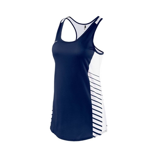 Navy Mizuno Team Women's Tank Tops | PXW-870569