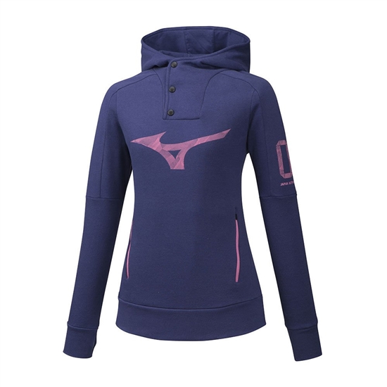 Purple Mizuno Heritage Women's Hoodie | FEN-769210